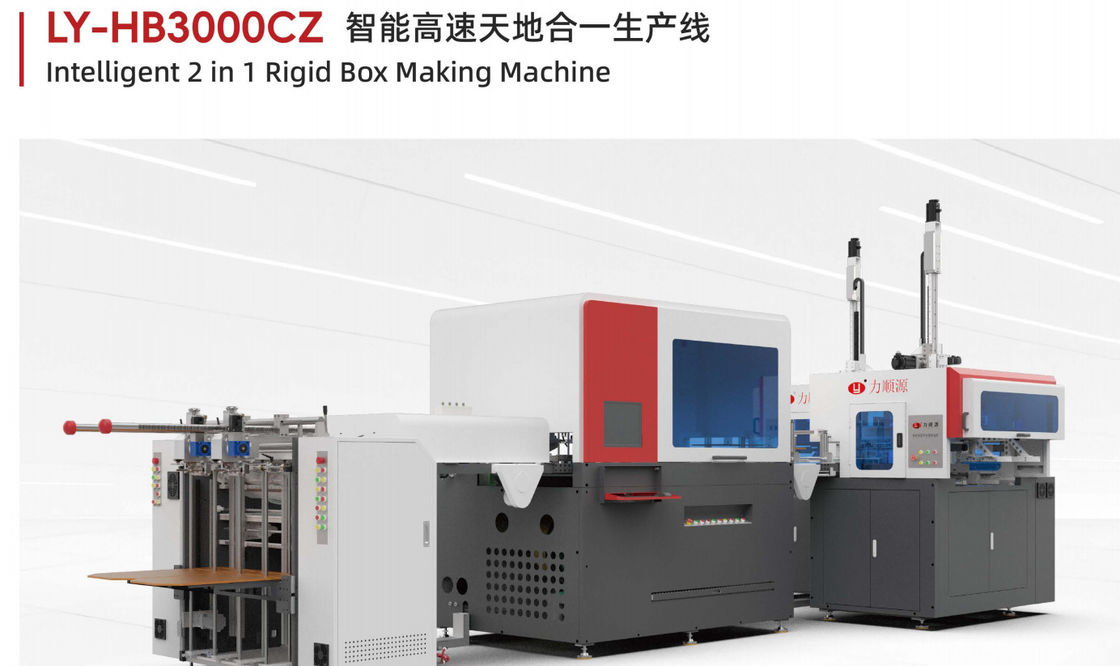 PLC-Steuerungssystem Automatische Papierbox-Fabrikation mit Papierblatt Größe 700420300 und 1206080 mm für die Produktion