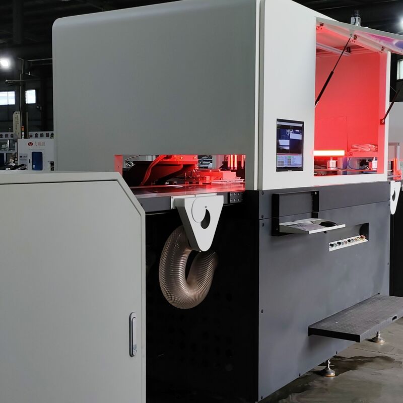 3000CZ Intelligente 2-in-1-Hartschachtel-Produktionslinie 70 Stück/min Geringer Energieverbrauch