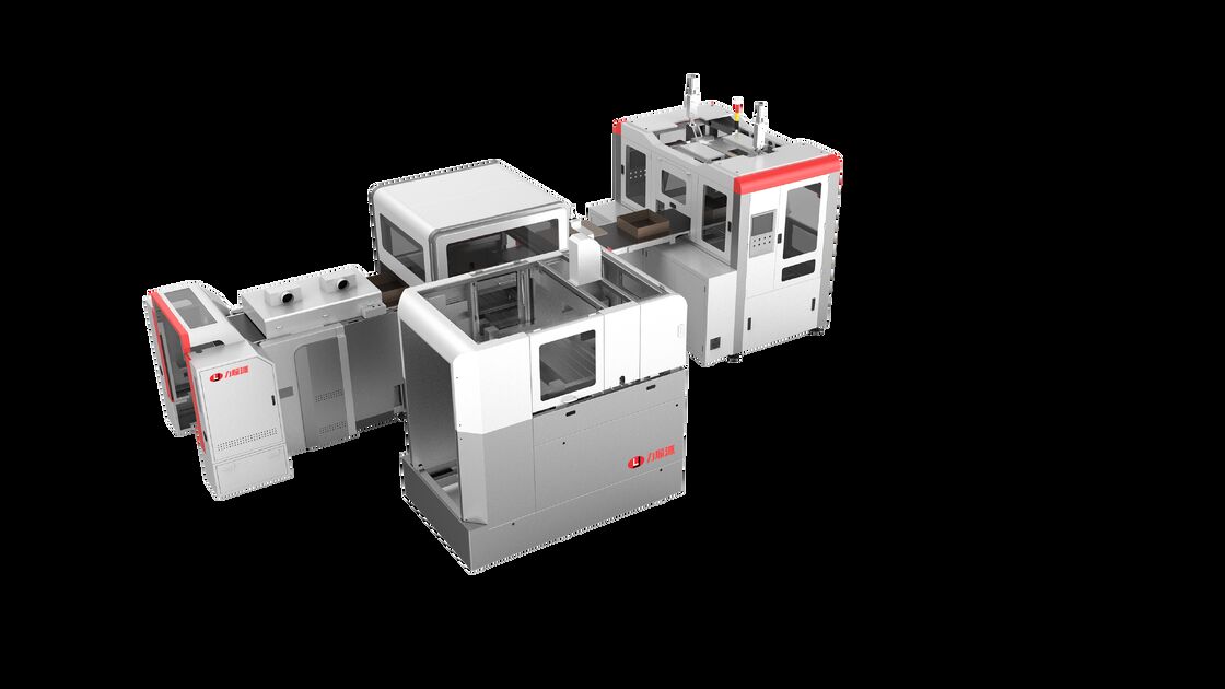 LY-HB2500CK Intelligente Hochgeschwindigkeits-Faltschachtelproduktionslinie Geschwindigkeit bis zu 35 - 45 Stück/Min