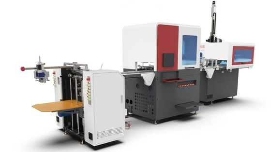 Starrkartonmaschinen mit hoher Produktionsrate: 32 Stück pro Minute