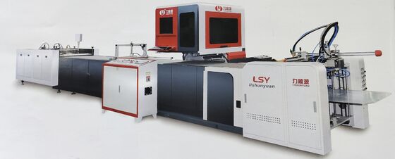 LY 485C PK Fully Automated Machine Vision Case Wrapping System Automatic Line Automatic Box Forming Machine Automatic 