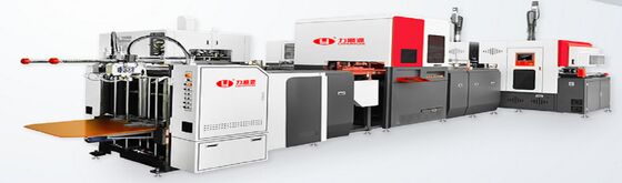 2 in 1 intelligente automatische Hochgeschwindigkeitskartonartige Boxmachine 50-52PCS/min