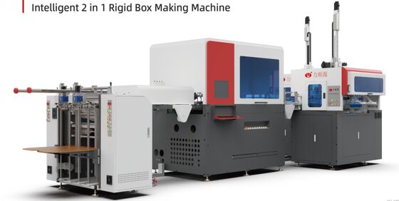 LY- 3000CB Intelligente 2-in-1 Hochgeschwindigkeits-Faltschachtelmaschine (mit Blasenpressfunktion) Faltschachtelmaschine/ Verpackungsbox-Maschine/ Automatische Faltschachtelmaschine/ Geschenkbox-Maschine